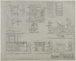 Technical Drawing: McRae Residence, Eastland, Texas: Details