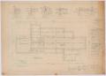 Thumbnail image of item number 1 in: 'Brooks Residence, Breckenridge, Texas: Revised Foundation Plan'.