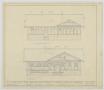 Thumbnail image of item number 2 in: 'Primm Residence Additions, Dublin, Texas: Rear and Front Elevations'.