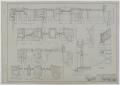 Technical Drawing: Caton Residence, Eastland, Texas: Miscellaneous Details