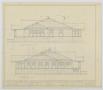 Thumbnail image of item number 2 in: 'Primm Residence Additions, Dublin, Texas: Left and Right Side Elevations'.
