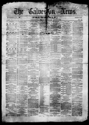 Primary view of The Galveston News (Galveston, Tex.), Vol. 17, No. 151, Ed. 1, Saturday, July 2, 1859