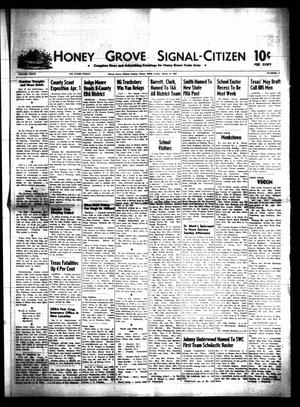Primary view of Honey Grove Signal-Citizen (Honey Grove, Tex.), Vol. 76, No. 11, Ed. 1 Friday, March 24, 1967