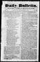 Newspaper: Daily Bulletin. (Austin, Tex.), Vol. 1, No. 29, Ed. 1, Monday, Januar…