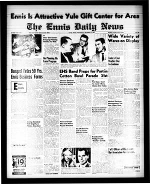 Primary view of object titled 'The Ennis Daily News (Ennis, Tex.), Vol. 68, No. 284, Ed. 1 Wednesday, December 2, 1959'.