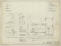 Technical Drawing: First Baptist Church, Big Lake, Texas: Roof and Plot Plan