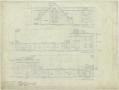 Thumbnail image of item number 2 in: 'First Baptist Church, Big Lake, Texas: Elevations'.
