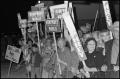 Photograph: [Humphrey and Muskie Supporters With Signs]