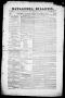 Thumbnail image of item number 1 in: 'Matagorda Bulletin. (Matagorda, Tex.), Vol. 1, No. 19, Ed. 1, Wednesday, December 13, 1837'.