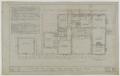 Technical Drawing: Electric House Beautiful, Abilene, Texas: Floor Plan