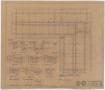 Technical Drawing: The Professional Building, Abilene, Texas: Beam and Footing Plan