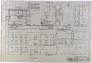 Primary view of object titled 'Abilene Medical & Surgical Clinic Office, Abilene, Texas: Details and Elevation'.