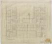 Technical Drawing: Stamford Inn, Stamford, Texas: Second Level Floor Plan