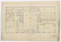 Technical Drawing: Wooten Hotel, Abilene, Texas: First Level Floor Plan