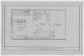 Technical Drawing: Radford Hotel, Abilene, Texas: Kitchen Layout for the Tourist Hotel