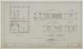 Technical Drawing: Sayles Residence, Abilene, Texas: Plans, Elevations, and Details