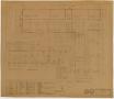 Technical Drawing: The Professional Building, Abilene, Texas: Floor Plan and Door Details