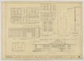 Technical Drawing: Wooten Residence, Abilene, Texas: Miscellaneous Details