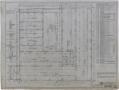 Thumbnail image of item number 1 in: 'Ada McLemore's Hotel, Albany, Texas: Second Floor Framing Plan'.