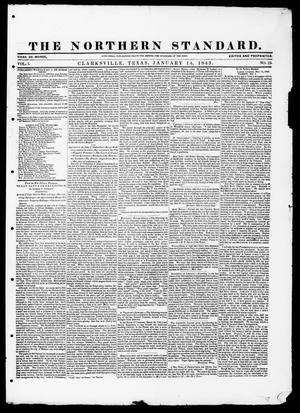 Primary view of object titled 'The Northern Standard. (Clarksville, Tex.), Vol. 1, No. 19, Ed. 1, Saturday, January 14, 1843'.