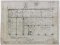 Thumbnail image of item number 1 in: 'Radford Hotel, Abilene, Texas: Mechanical Plan for the First Level'.