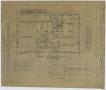 Technical Drawing: Hotel Building, Breckenridge, Texas: First Floor Plan