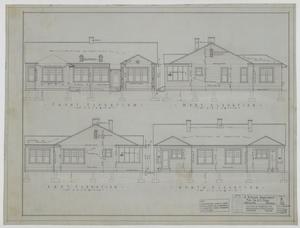 Primary view of object titled 'Pope Duplex, Abilene, Texas: Elevations'.