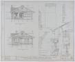 Technical Drawing: Paxton Residence, Abilene, Texas: Elevations and Details