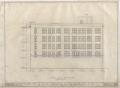 Technical Drawing: Hotel Building, Breckenridge, Texas: Left Side Elevation Plan