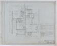 Technical Drawing: Over Residence, Abilene, Texas: Floor Plan