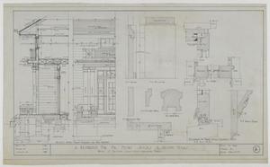 Primary view of object titled 'Sayles Residence, Abilene, Texas: Miscellaneous Details'.