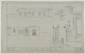 Primary view of object titled 'Electric House Beautiful, Abilene, Texas: Elevations, Sections, and Details'.