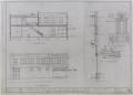 Technical Drawing: Radford Hotel, Abilene, Texas: Voided Sectional Drawings