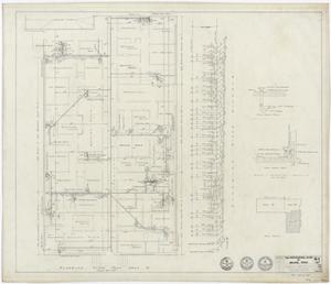 Primary view of object titled 'The Professional Building, Abilene, Texas: Area "A" Plumbing Plan'.