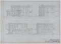 Technical Drawing: Simmons College President's Home, Abilene, Texas: Elevations