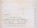Technical Drawing: Green Oaks Nursing Home, Abilene, Texas: Transverse Section Drawing