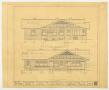 Technical Drawing: Fuller Residence, Snyder, Texas: Elevations