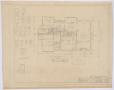 Thumbnail image of item number 1 in: 'Middleton Residence Alterations, Abilene, Texas: Additions and Alterations to the Home of Dr. and Mrs. E. R. Middleton, First Floor'.