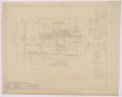 Thumbnail image of item number 2 in: 'Middleton Residence Alterations, Abilene, Texas: Additions and Alterations to the Home of Dr. and Mrs. E. R. Middleton, First Floor'.