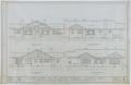 Technical Drawing: Wade Residence, Stamford, Texas: Elevations