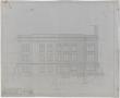 Thumbnail image of item number 2 in: 'Mitchell County Courthouse: Rear Elevation'.