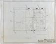 Technical Drawing: Reagan County Courthouse: Third Floor Mechanical Plan