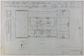 Technical Drawing: State Epileptic Colony Dormitory, Abilene, Texas: Second Floor