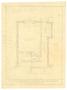 Technical Drawing: Alexander Residence Addition, Abilene, Texas: Original Floor Plan