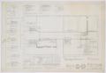 Technical Drawing: Abilene City Hall Alterations: First Floor Framing Plan