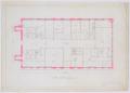 Technical Drawing: Abilene City Hall Alterations: First Floor Layout