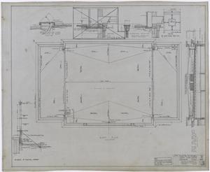 Primary view of object titled 'Mitchell County Courthouse: Roof Plan'.