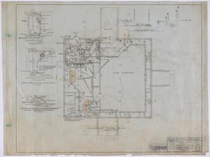 Primary view of object titled 'Taylor County Jail, Abilene, Texas: Basement Floor Plan'.