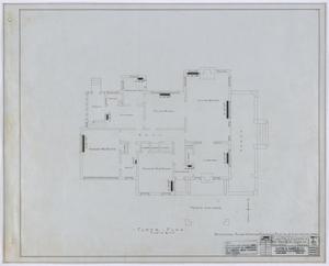 Primary view of object titled 'Goodloe Residence, Abilene, Texas: Floor Plan'.