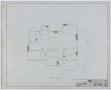 Technical Drawing: Goodloe Residence, Abilene, Texas: Floor Plan